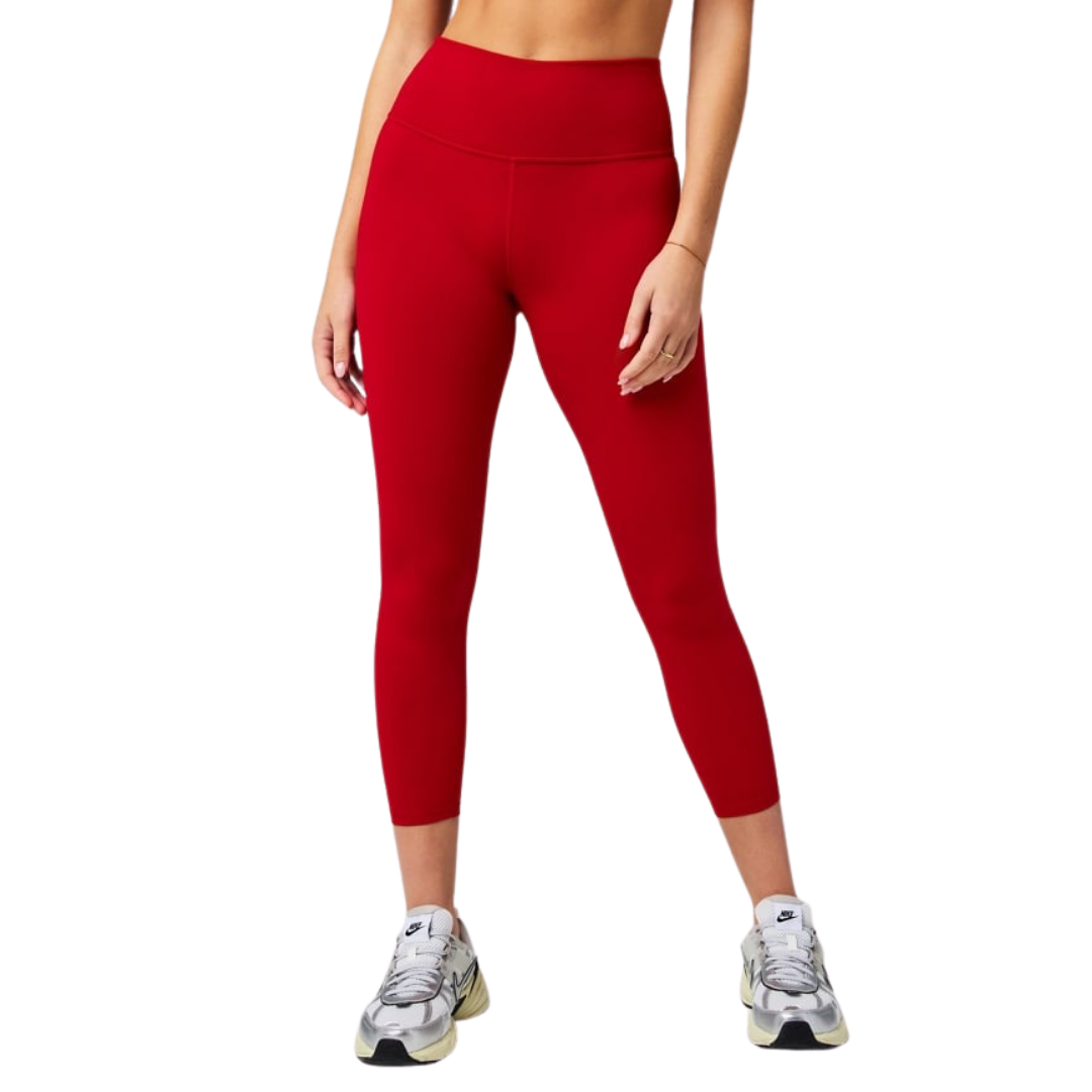 Fabletics Red Ankle Length Leggings