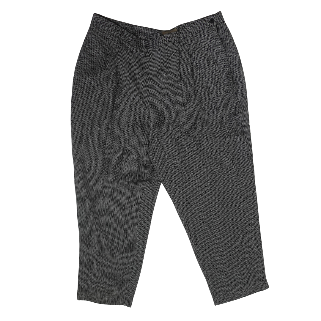 Vintage Herringbone Dress Pants