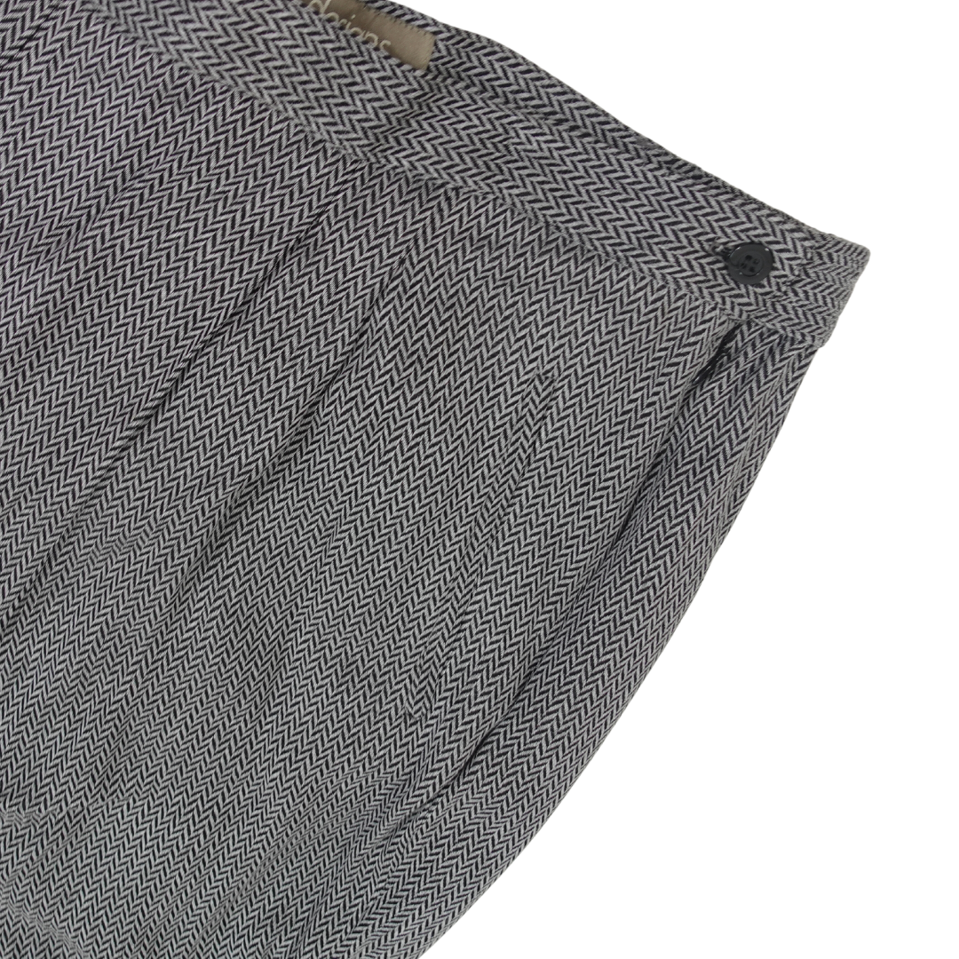 Vintage Herringbone Dress Pants