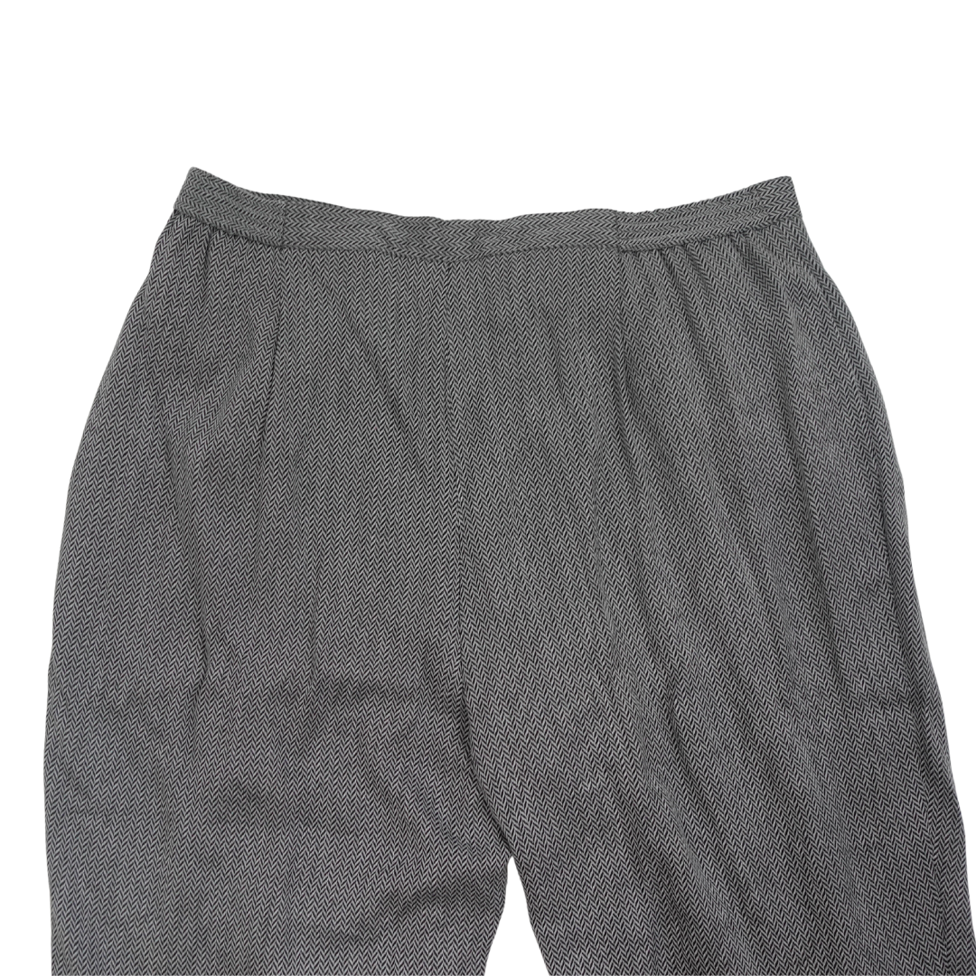 Vintage Herringbone Dress Pants
