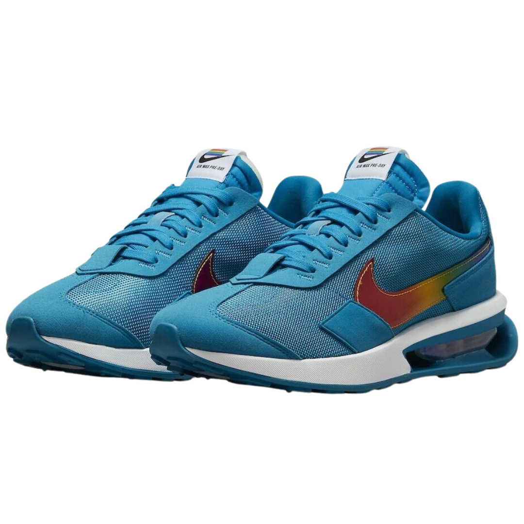 Nike Be True Blue and Rainbow Air Max Pre Days Size 11.5 Men Secondhand Stare