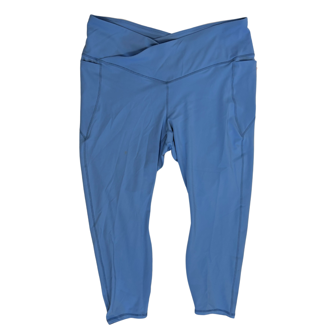 PureLuxe by Fabletics Crossover High Waist Pocket Leggings