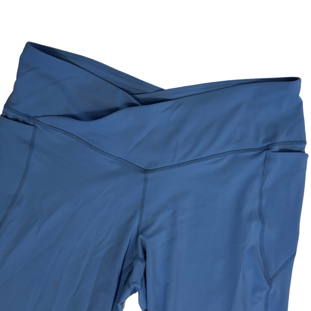 PureLuxe by Fabletics Crossover High Waist Pocket Leggings