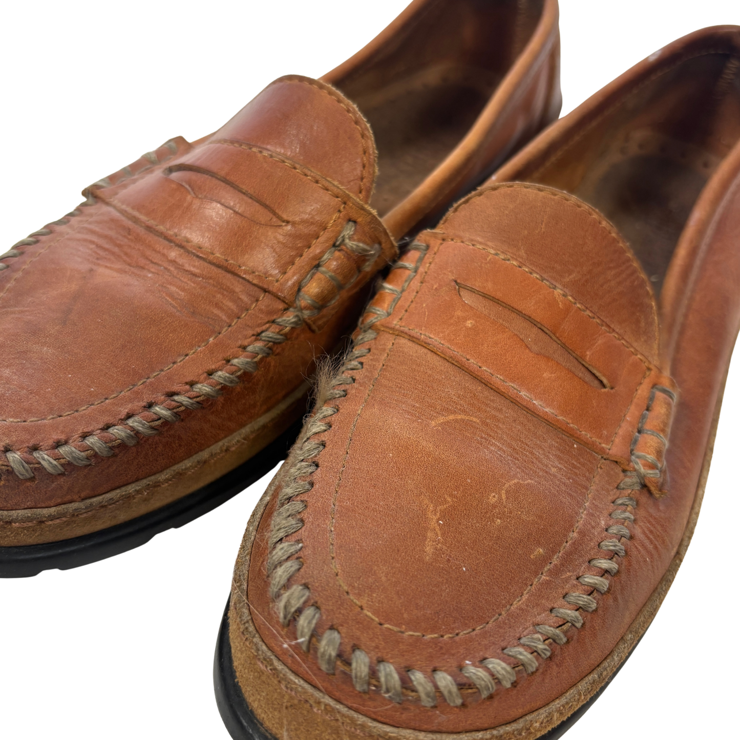 Timberland Brown Leather Penny Loafers (Men’s Size 7/ Women’s Size 8.5)