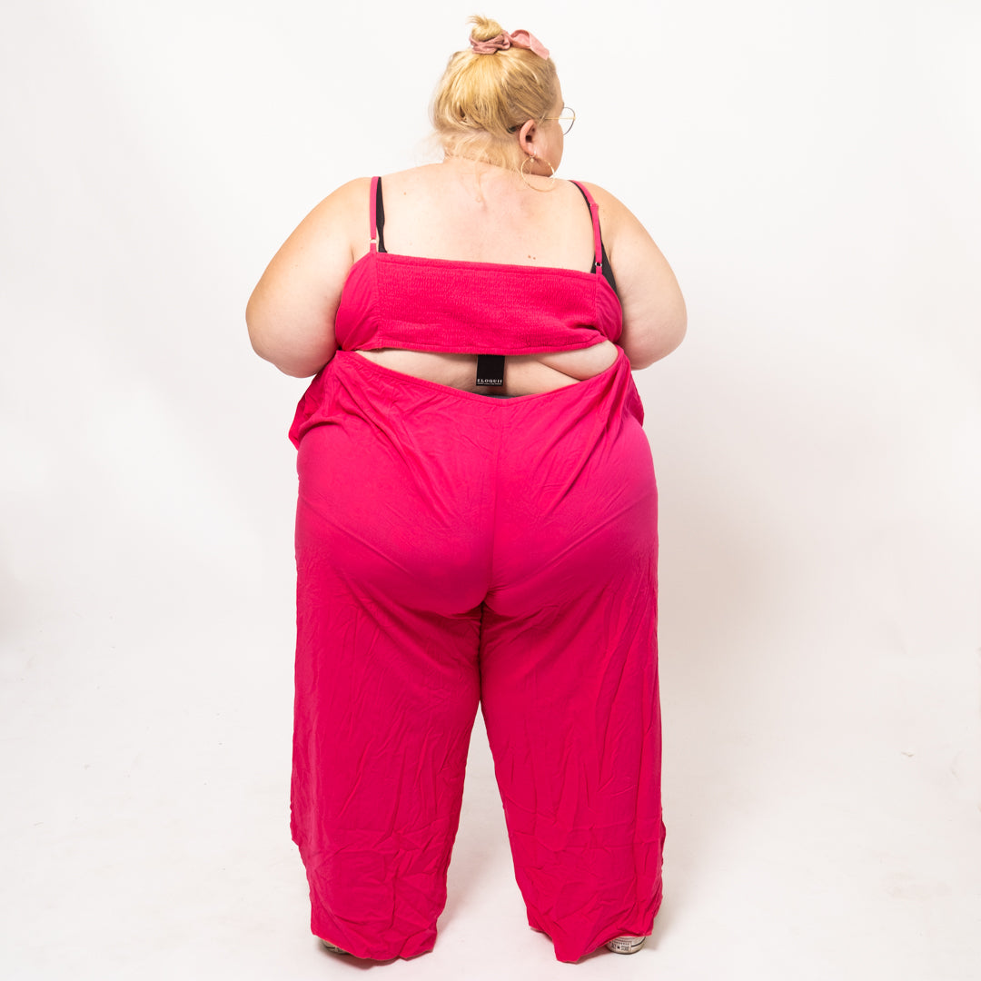 Pink Jumpsuit with Cut Outs NWT