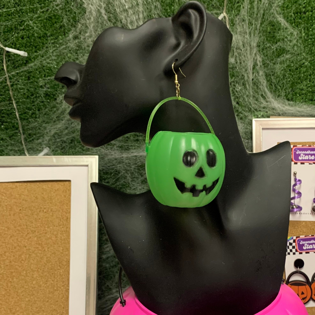 Halloween Candy Bucket Earrings (Various Styles)