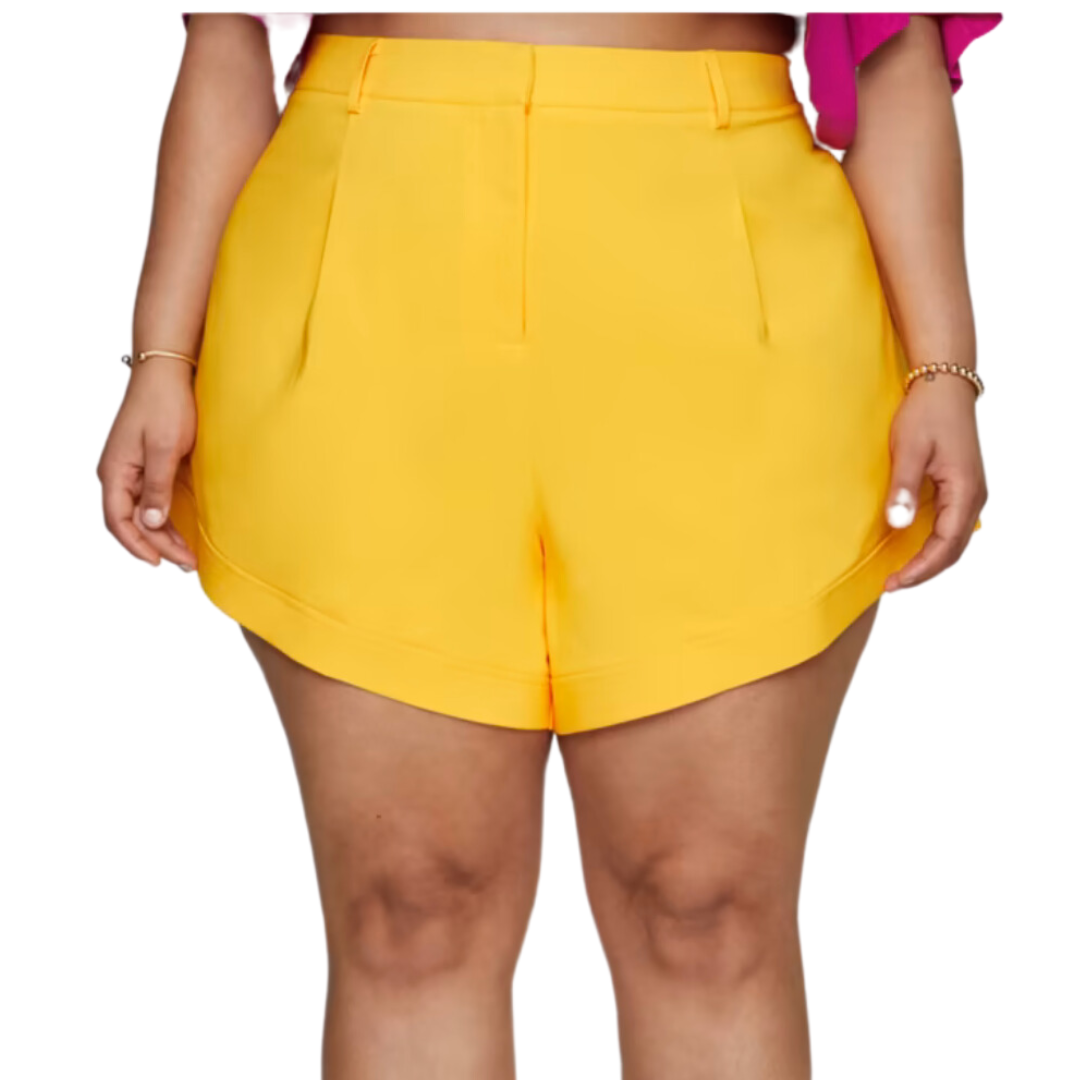 Bright Flippy Trouser Shorts NWOT