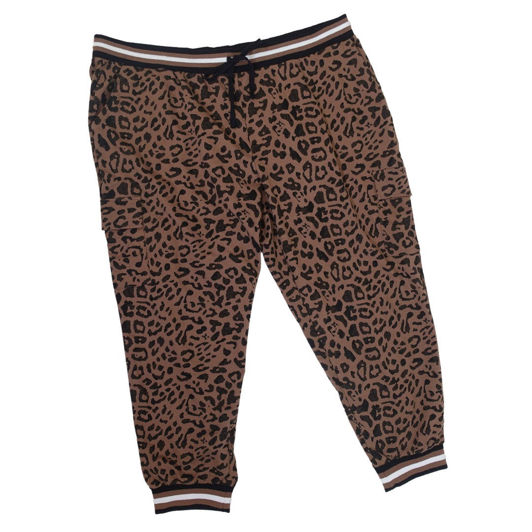 Cheetah Print Cargo Joggers NWT