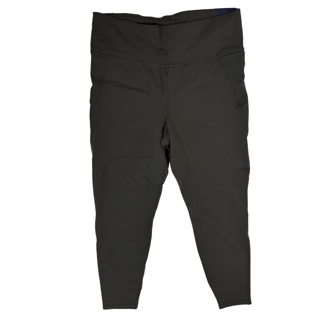 Reebok Olive Green Luxe High Rise Leggings NWT