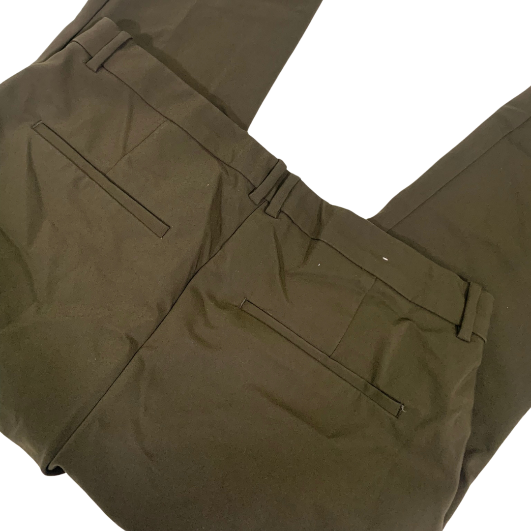 Olive Green Skinny Trouser Pants