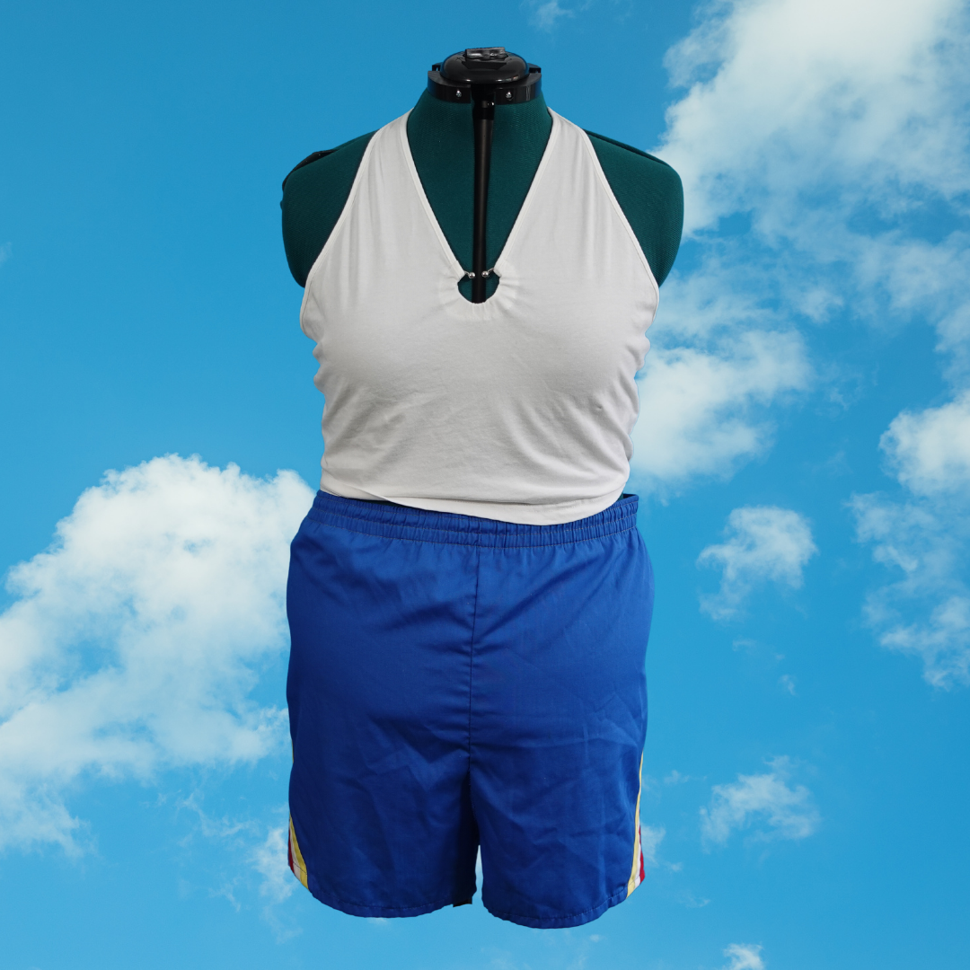 Vintage Retro Vibe Swim Shorts