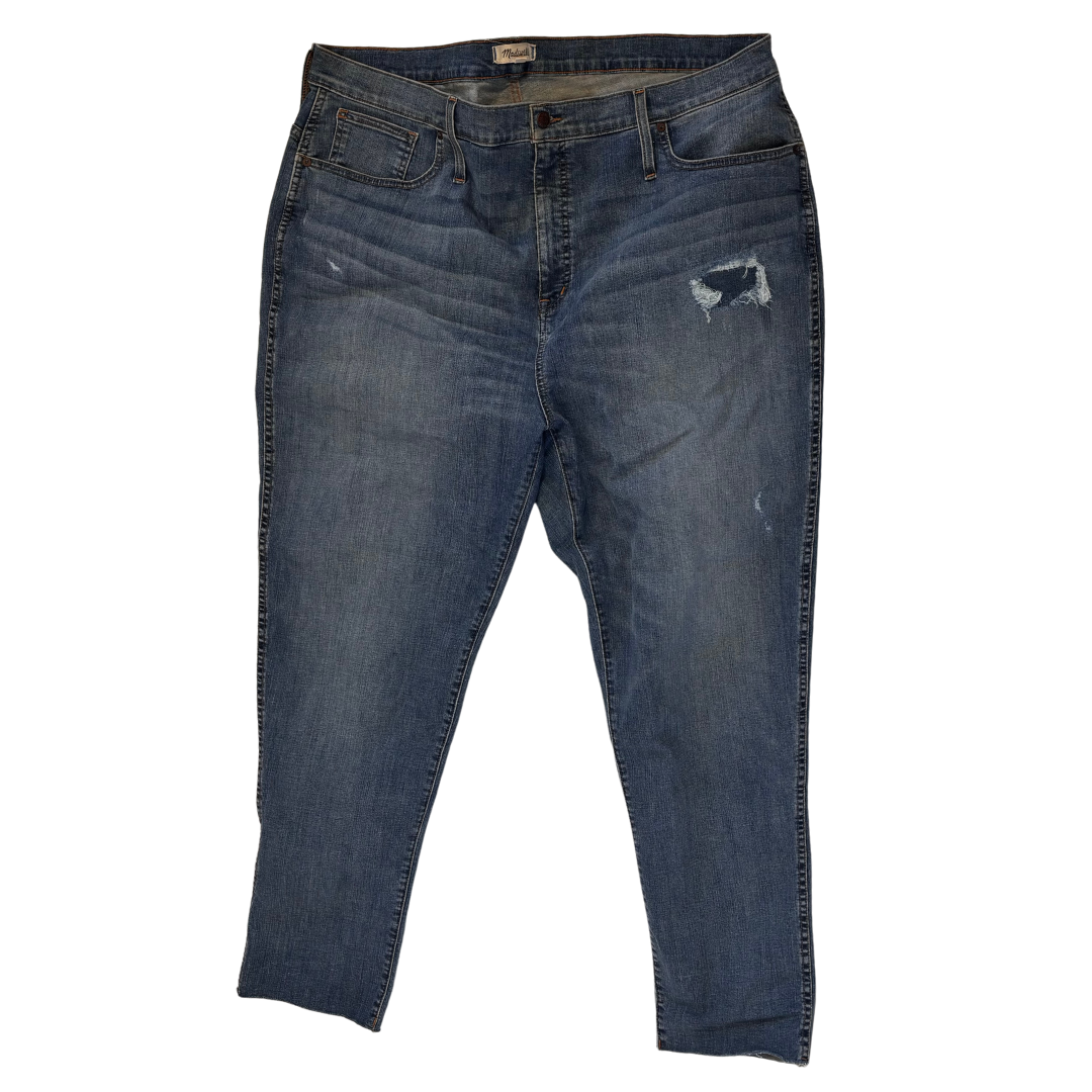 Madewell Medium Wash Straight Leg Jeans