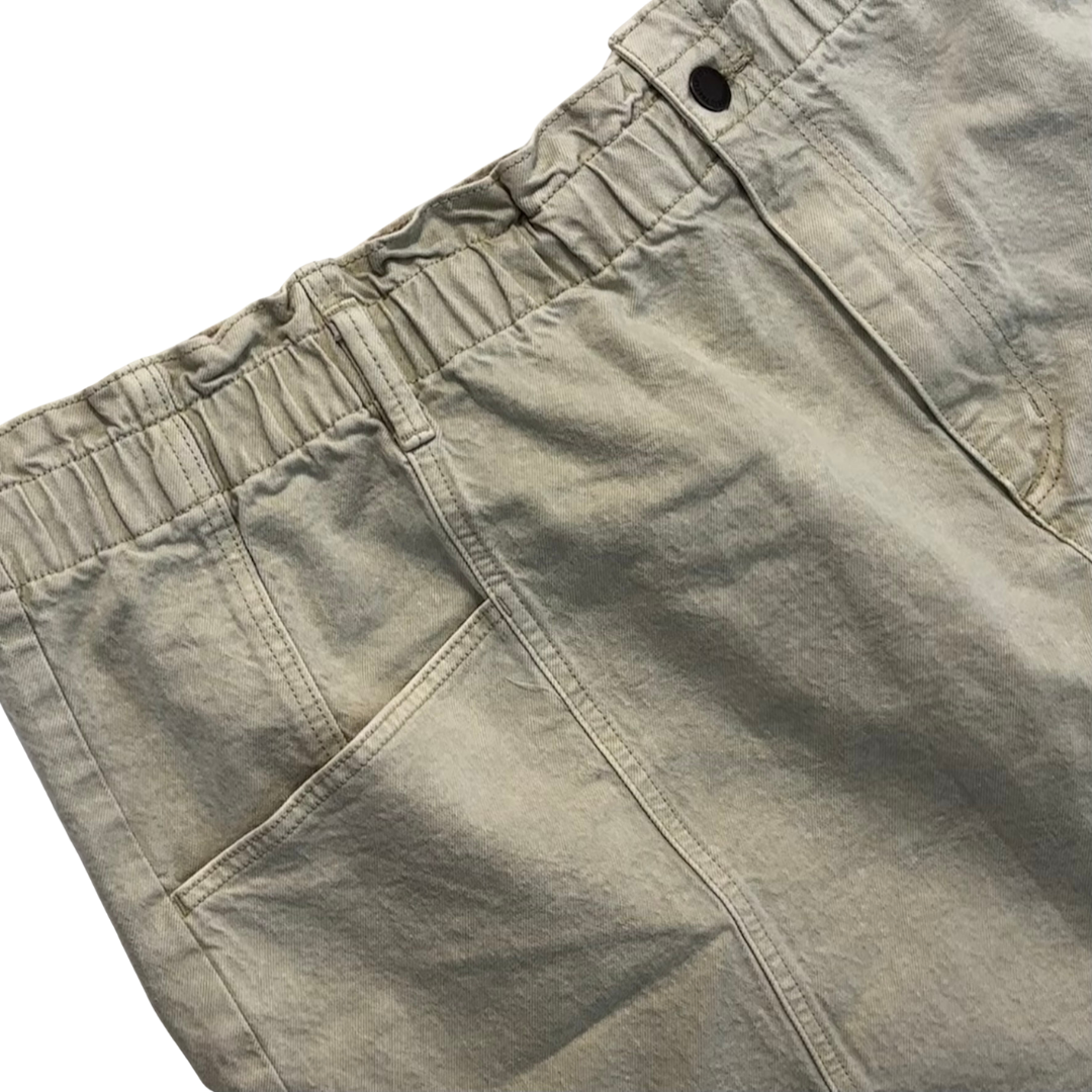 Light Khaki Skirt with Paperbag waist NWT