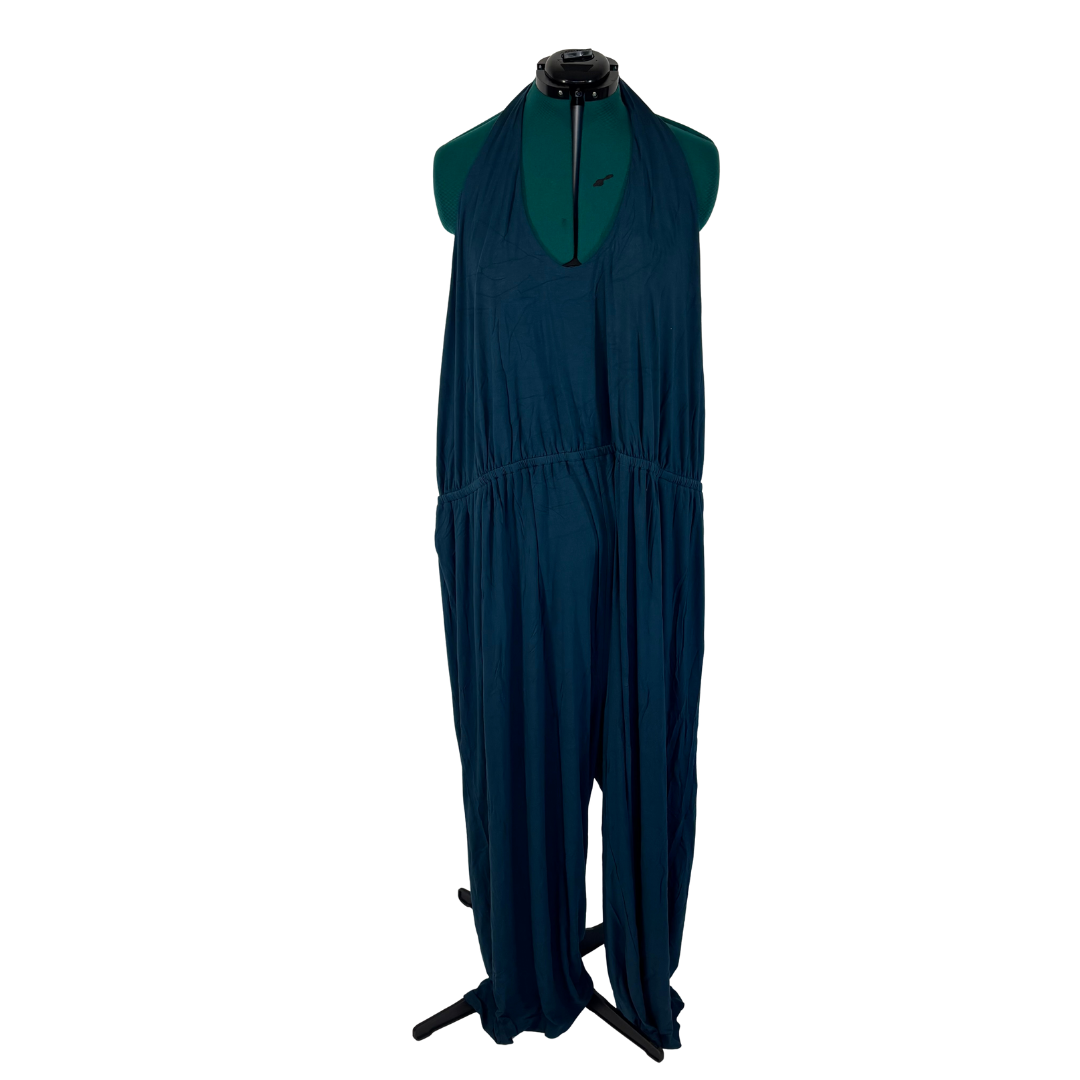 Navy Halter Neck Jumpsuit NWT