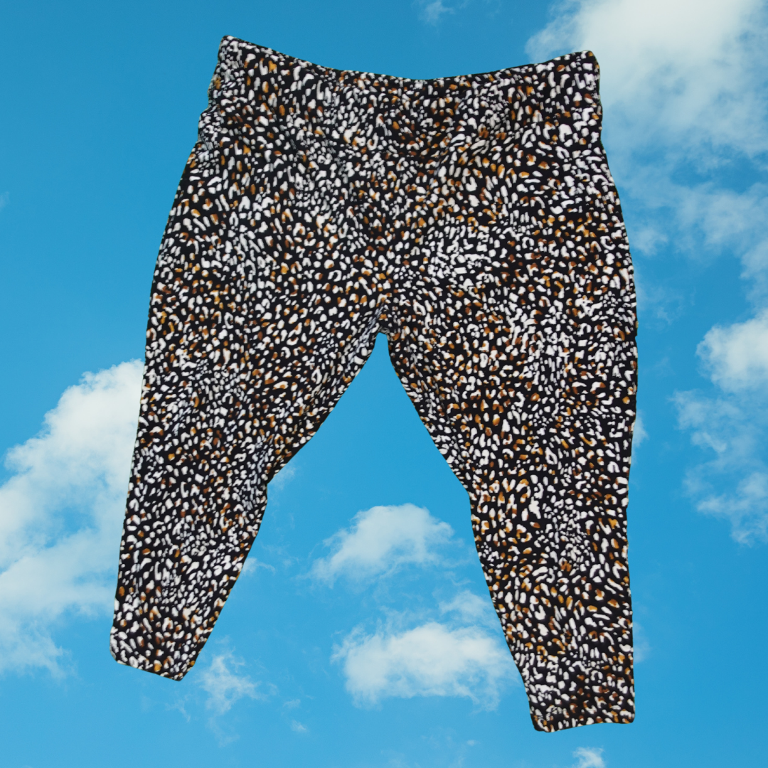 Black and Brown Cheetah Print Leggings