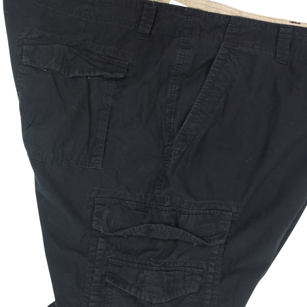 Black Cargo Shorts