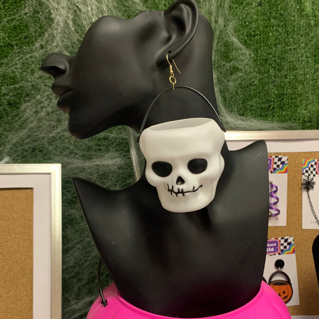 Halloween Candy Bucket Earrings (Various Styles)