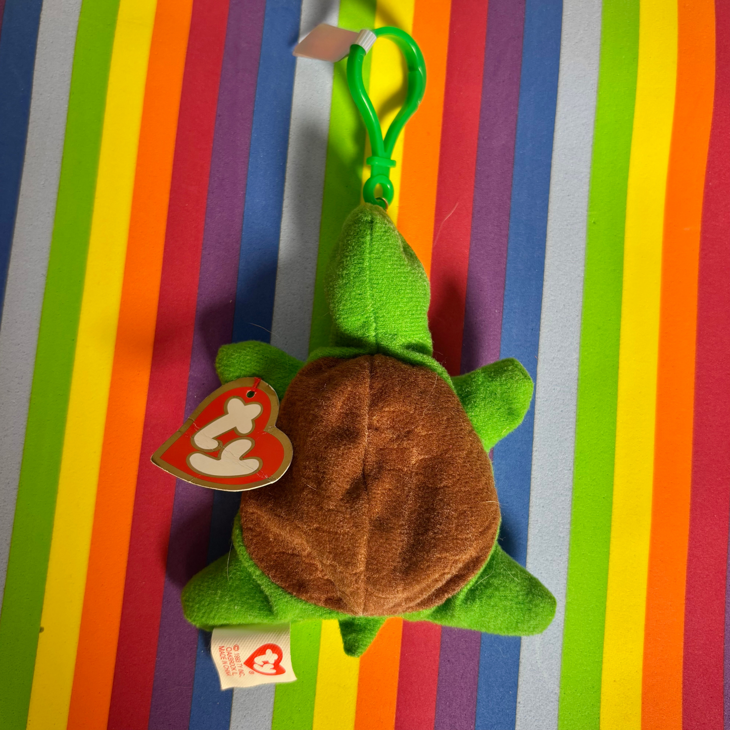 Mini Turtle Beanie Baby Bag Charm