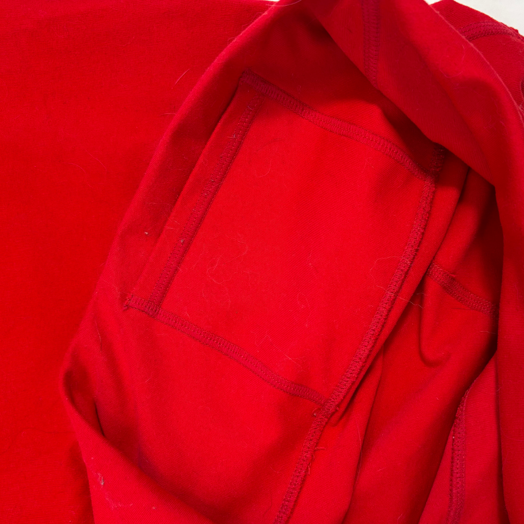 Fabletics Red Ankle Length Leggings