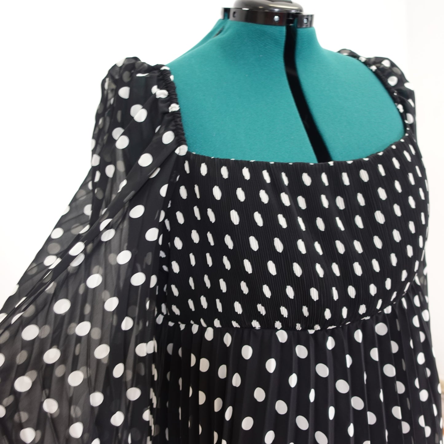 Black Polka Dot Dress