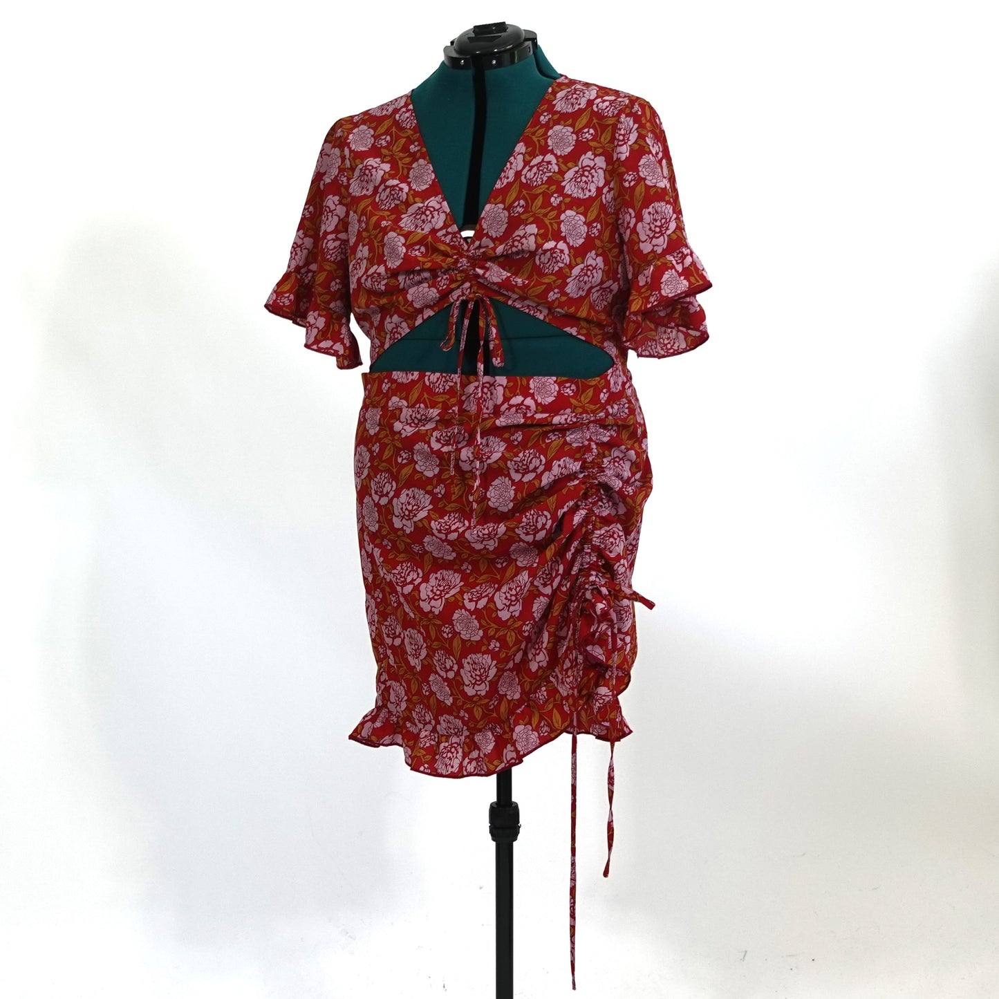 Floral Cut Out Dress