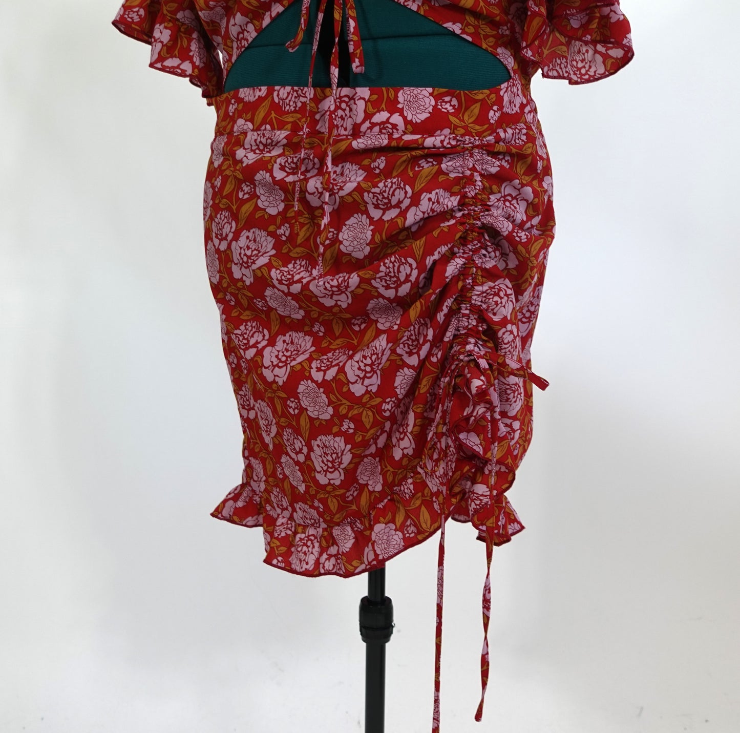 Floral Cut Out Dress