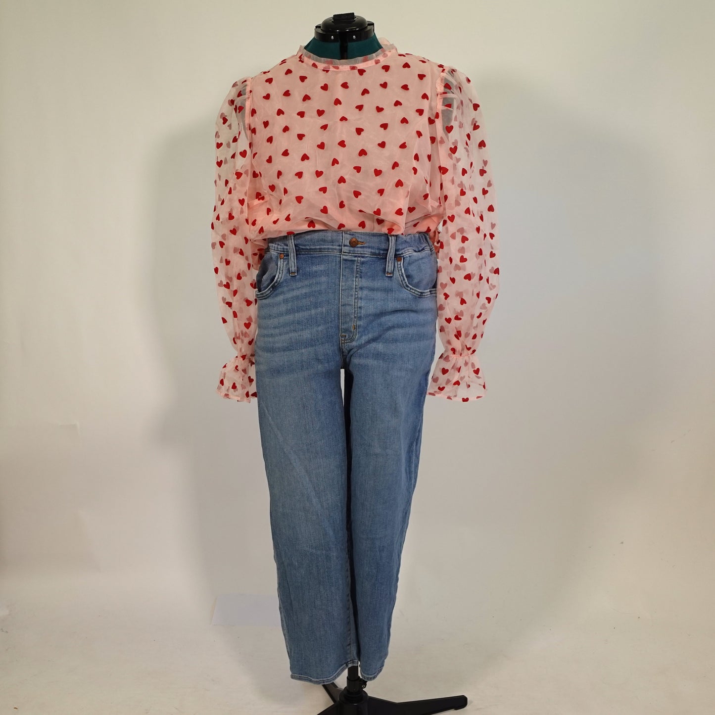 Madewell Light Wash Straight Leg Jeans