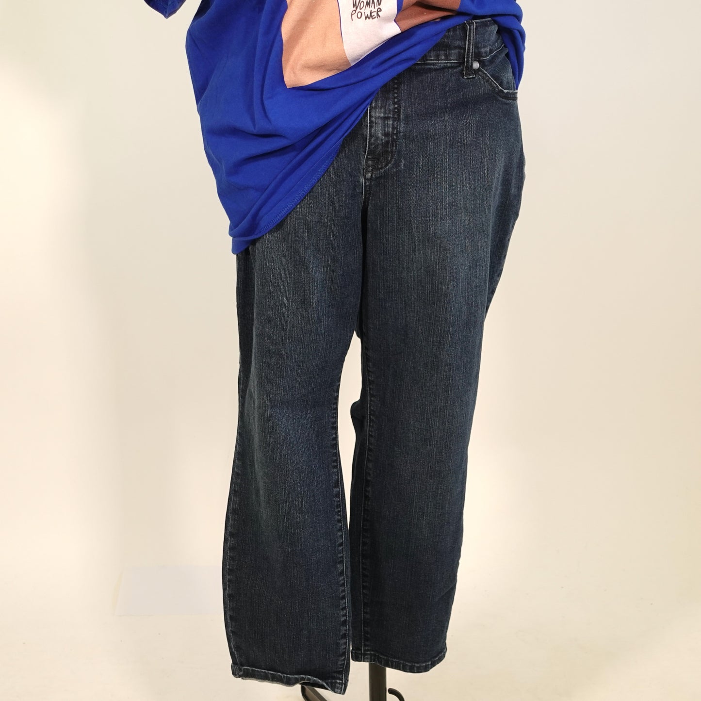 Torrid Dark Wash Skinny Straight Jeans