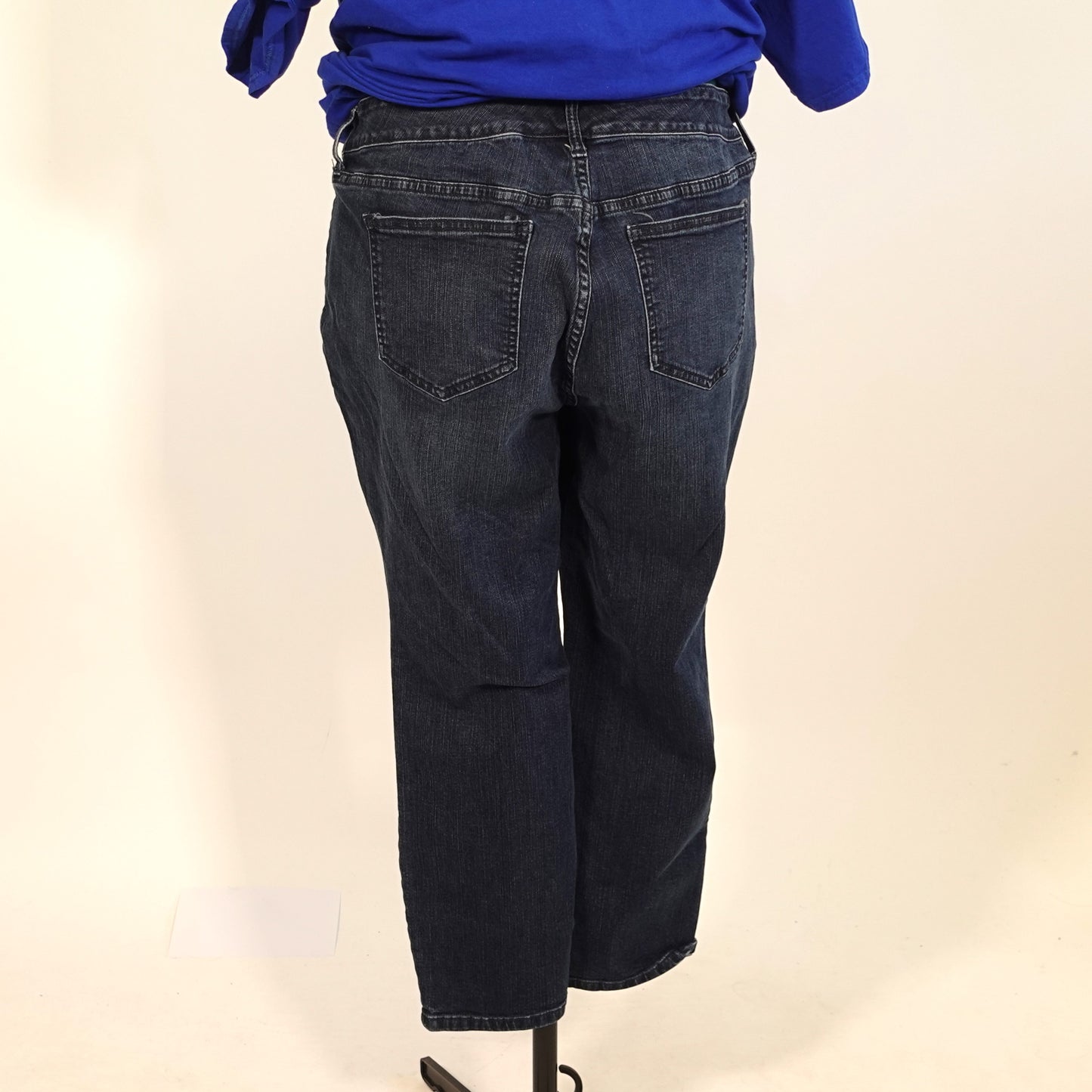 Torrid Dark Wash Skinny Straight Jeans