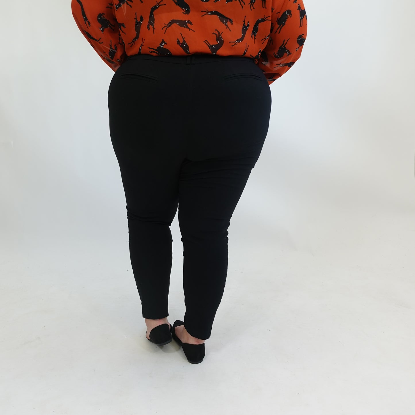 Black Skinny Dress Pants