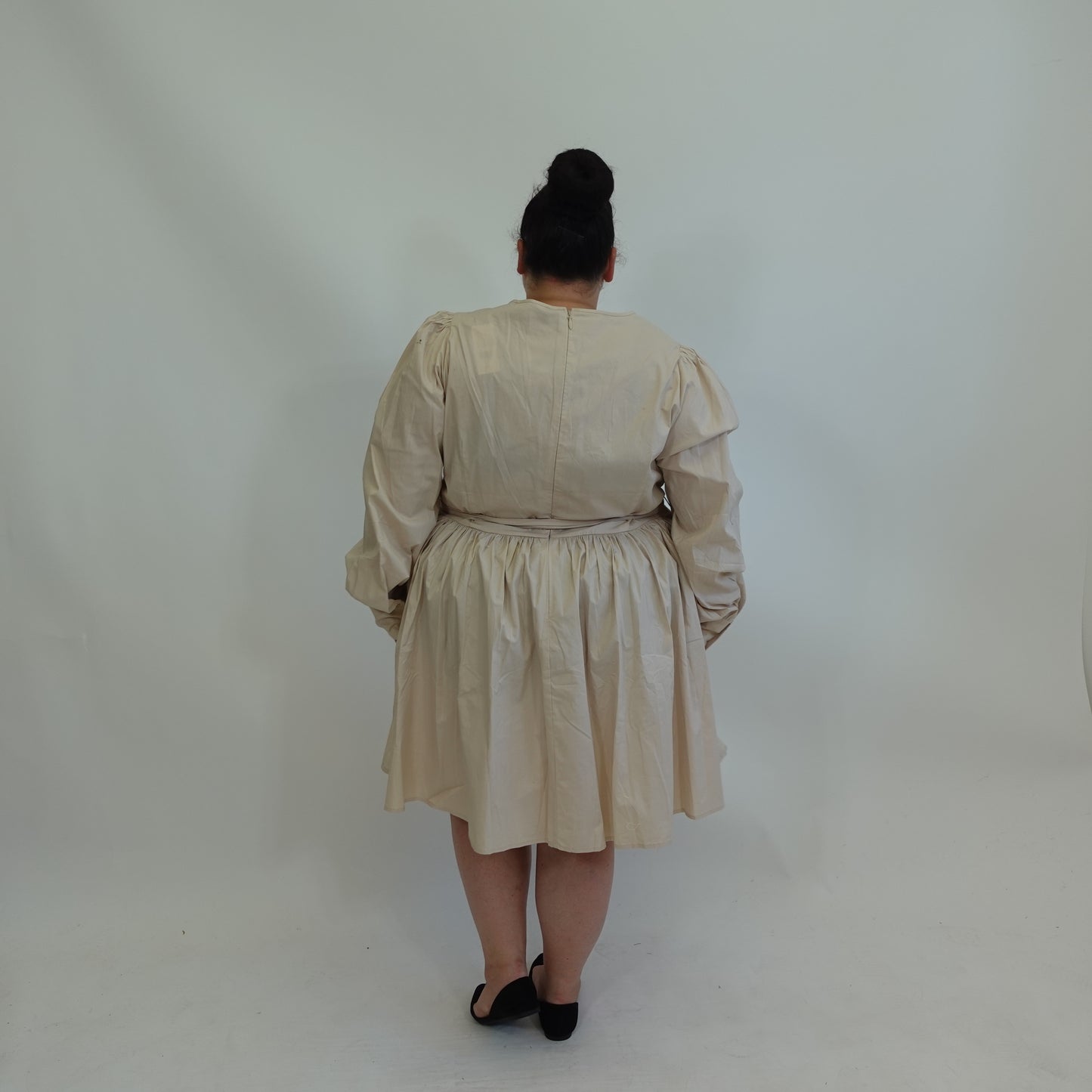 Khaki Colored Belted Dress NWT