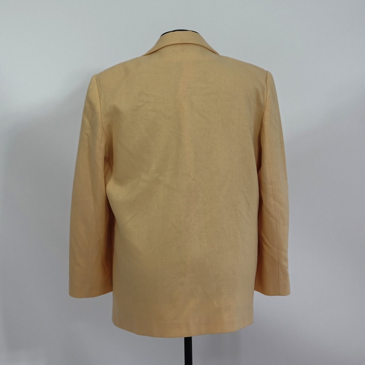 Vintage Pale Yellow Blazer