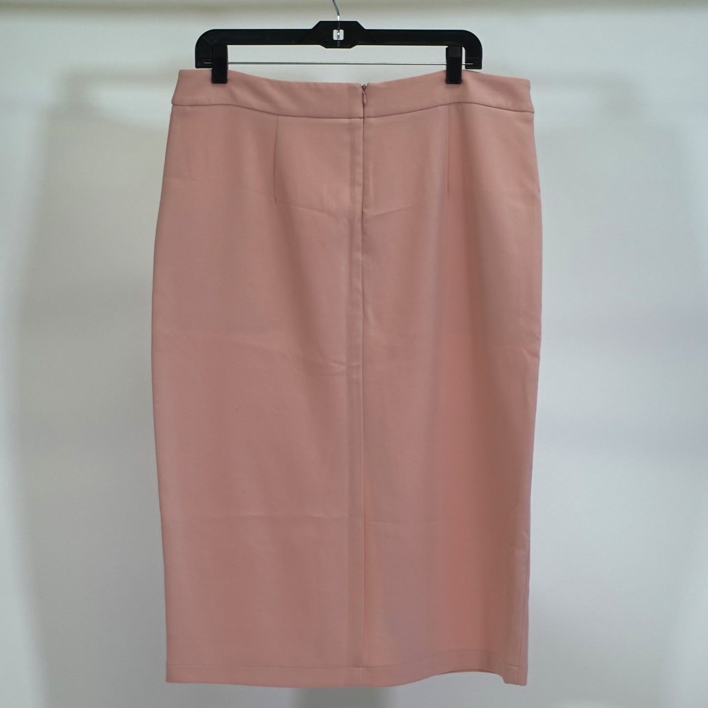 Vintage Blush Pink Pencil Skirt
