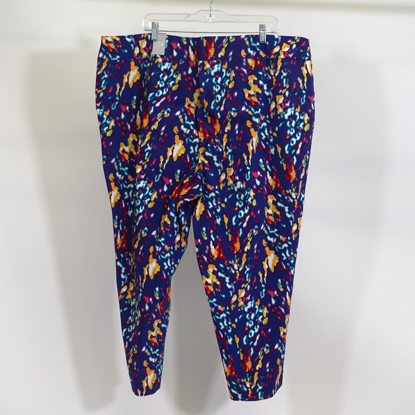 Multicolor Abstract Print Ponte Pants NWT