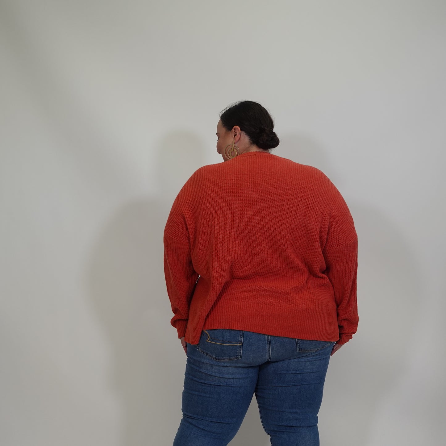 Madewell Cantaloupe Colored Sweater