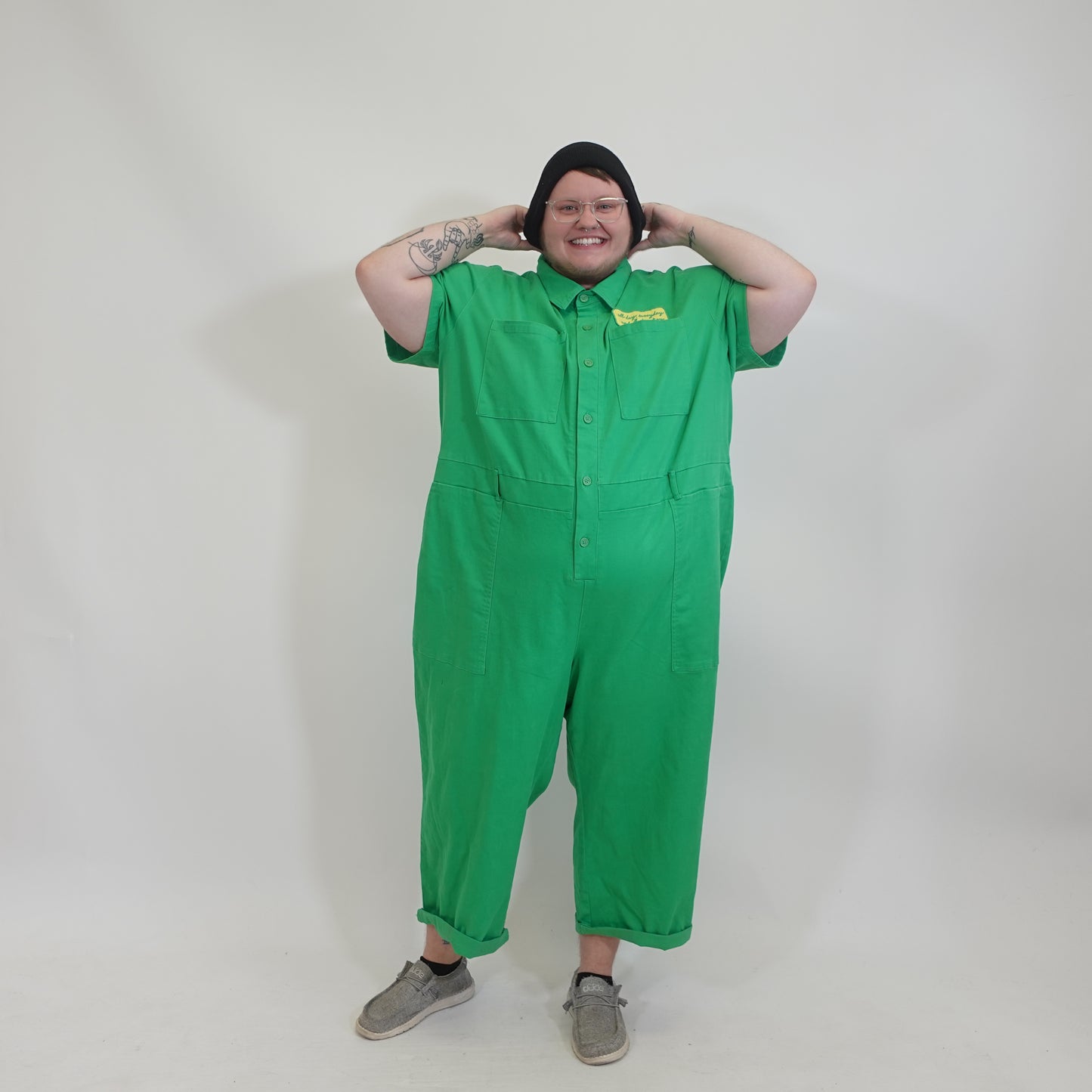 Green "Gay" Boiler Suit