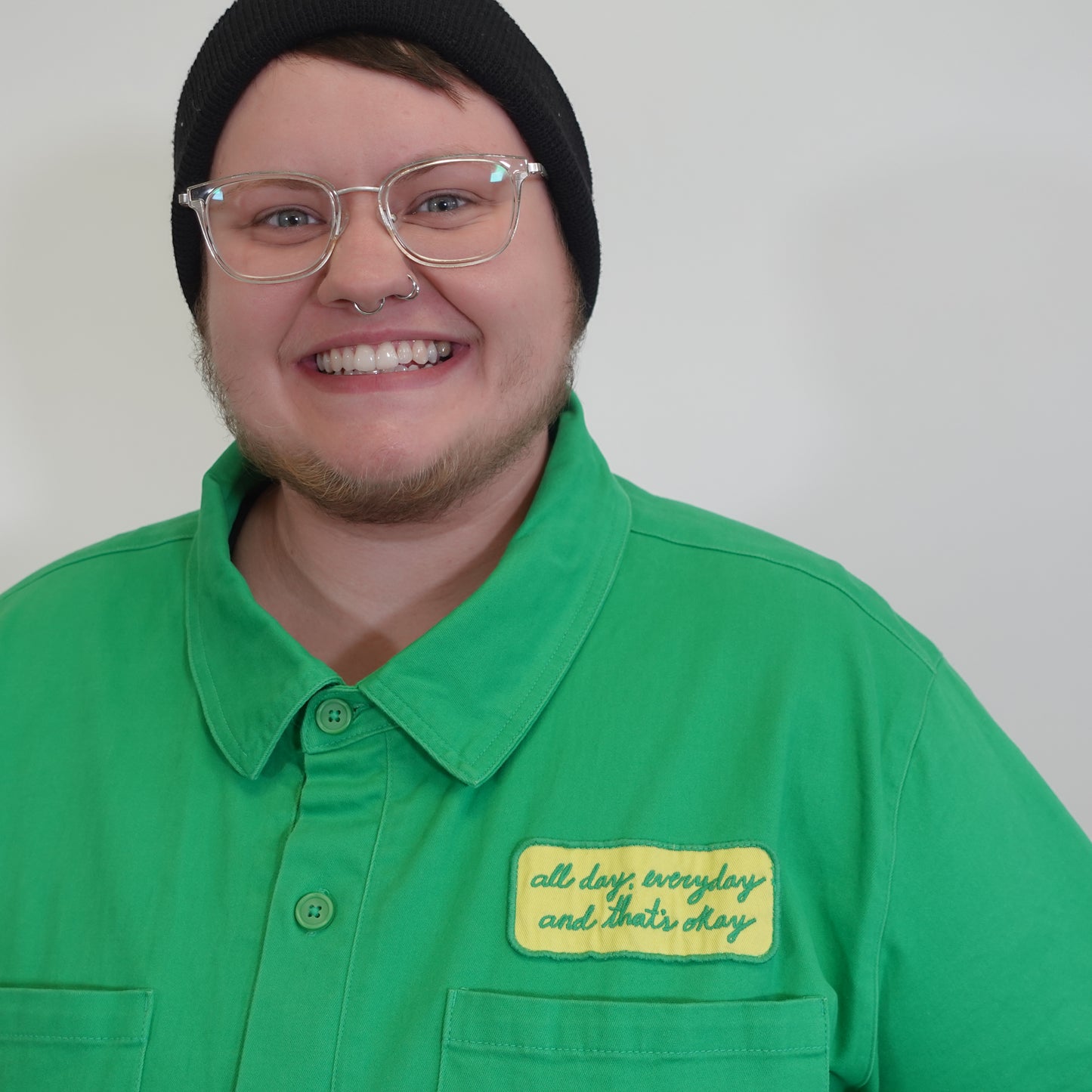 Green "Gay" Boiler Suit