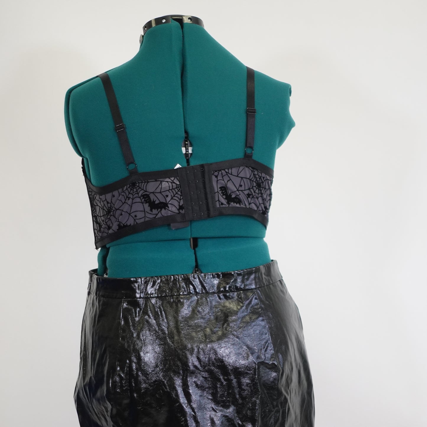Mesh Spiderweb Bustier NWT