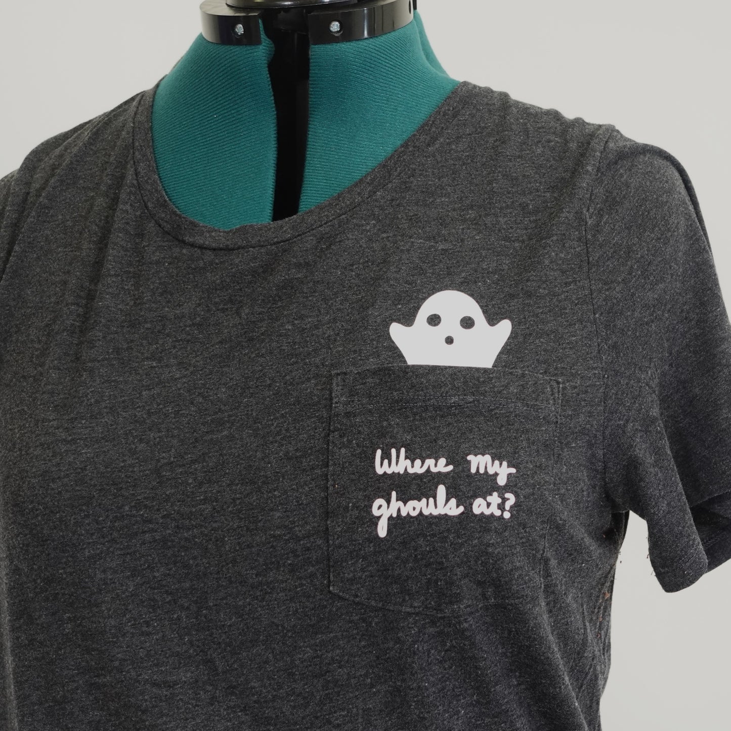 "Where My Ghouls At" Ghost Graphic Tee