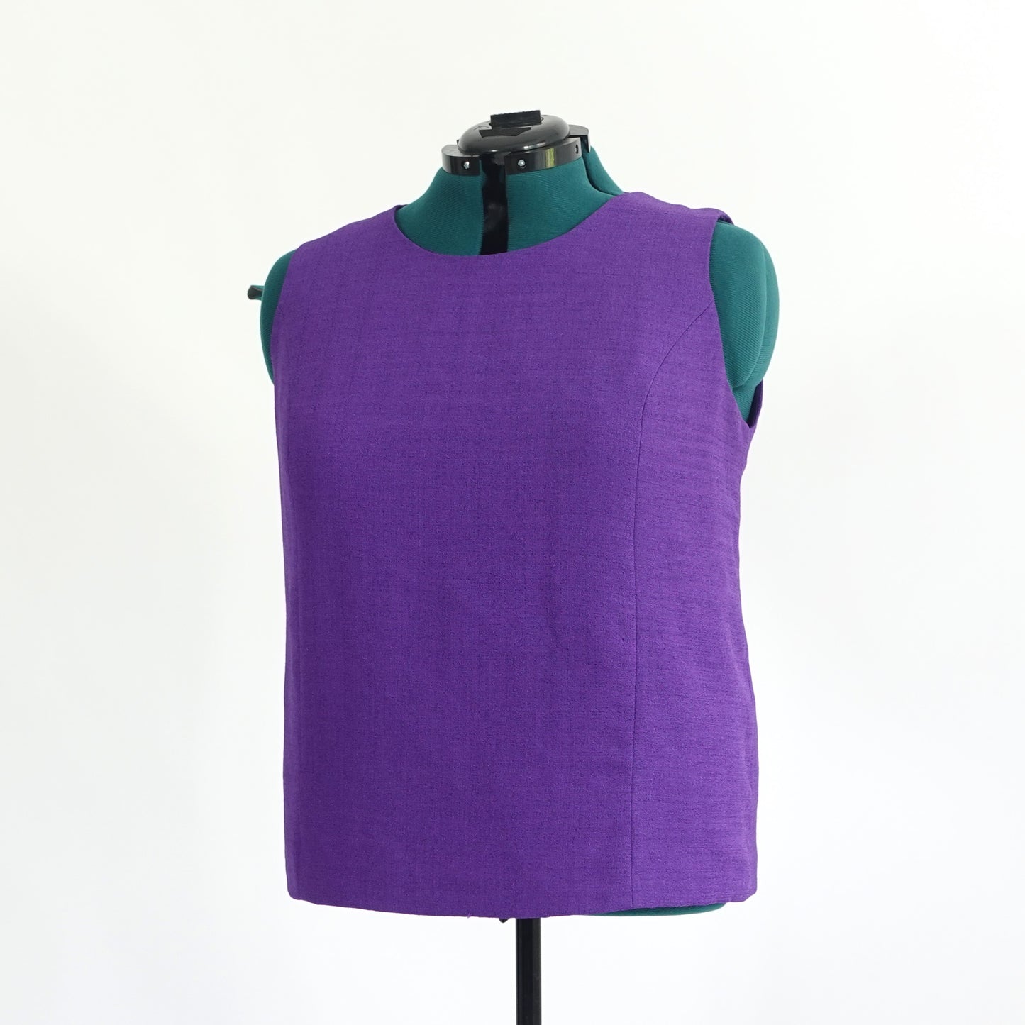 Vintage Purple Sleeveless Top