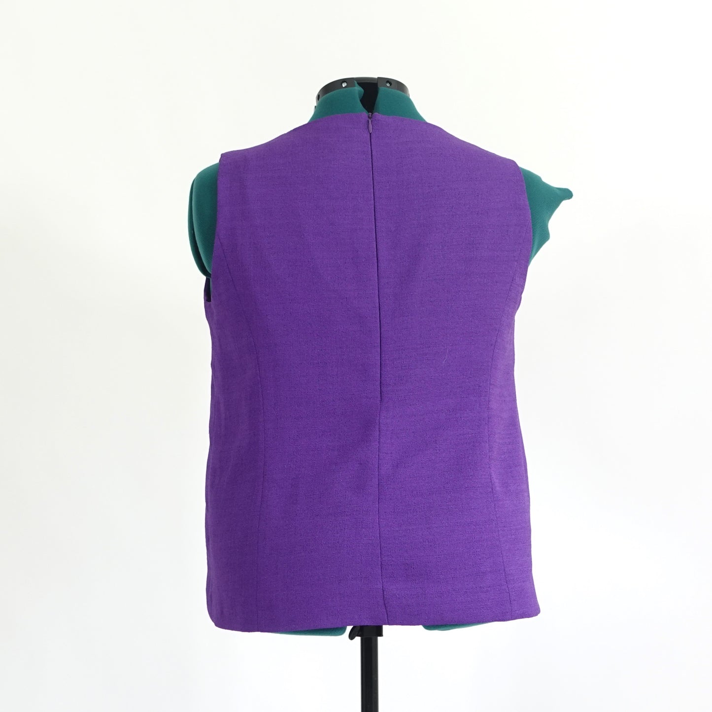 Vintage Purple Sleeveless Top