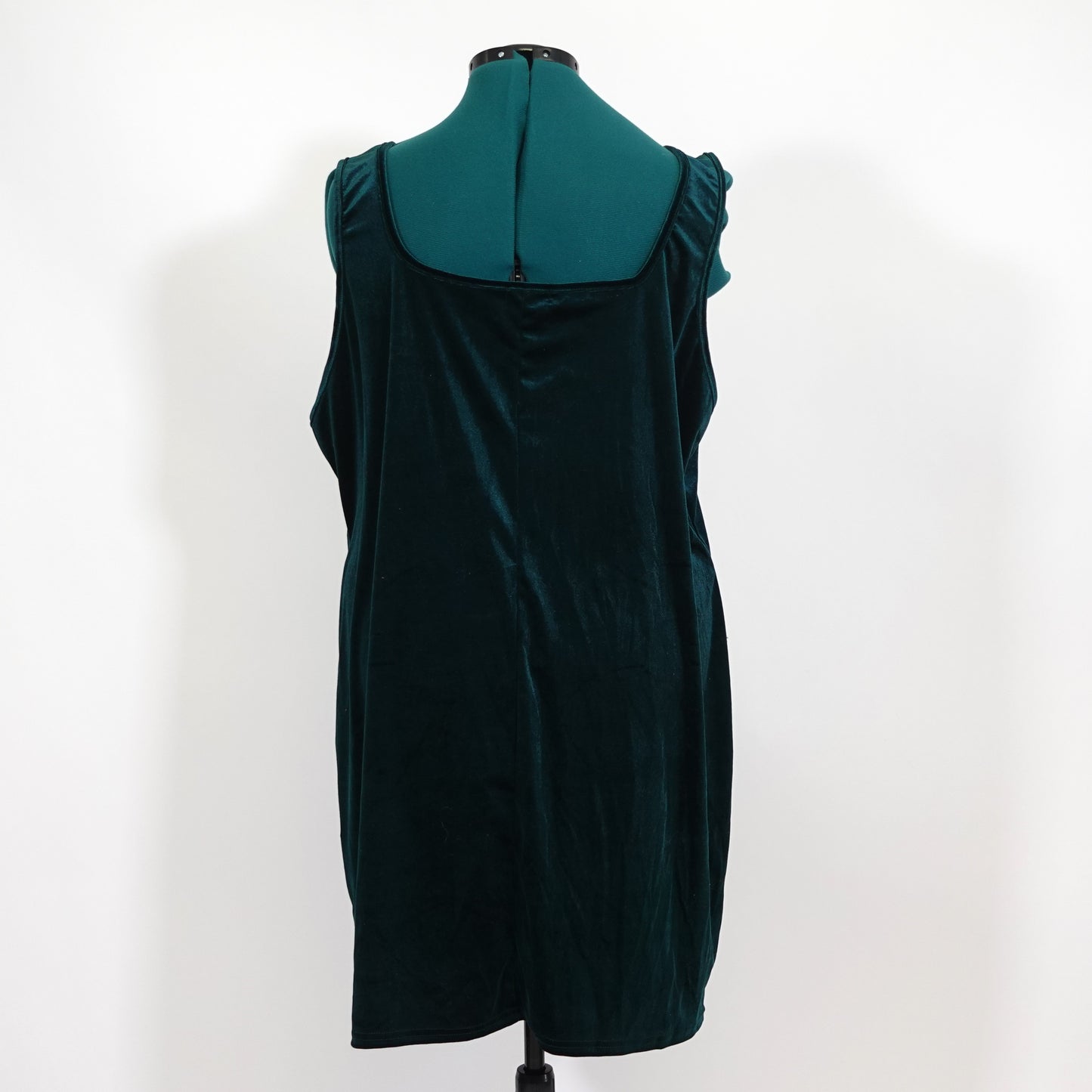 Green Velvet Sleeveless Bodycon NWT