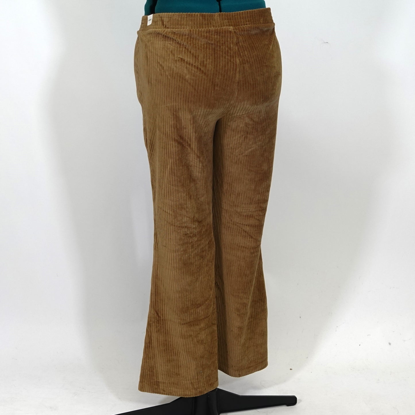 Brown Velvet Corduroy Flare Leg Pants NWT