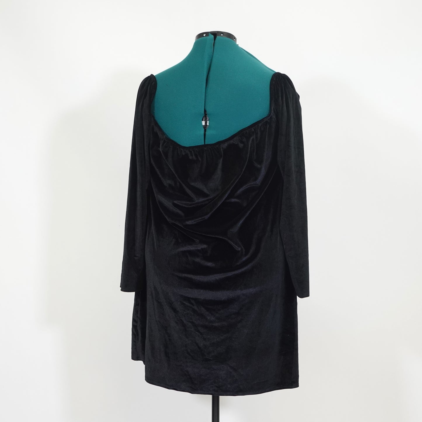 Black Velvet Mini Dress NWT