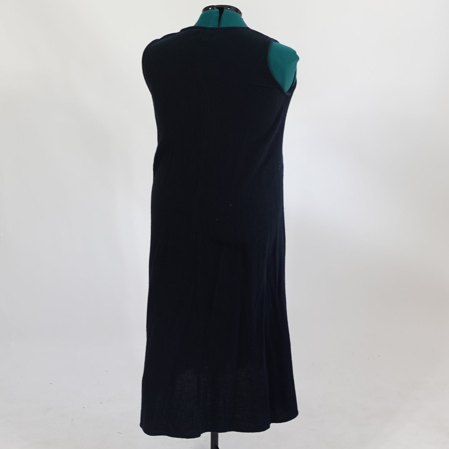 Vintage Black Button Up Dress
