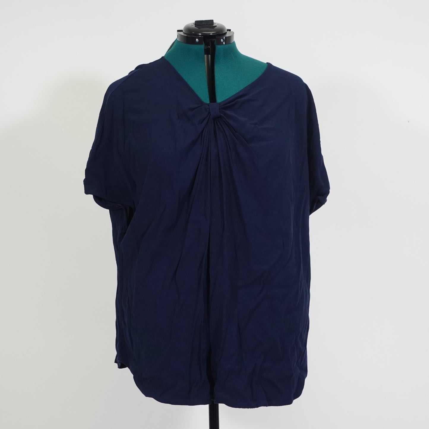 Universal Standard Navy Mackaya Luxe Twill Knot