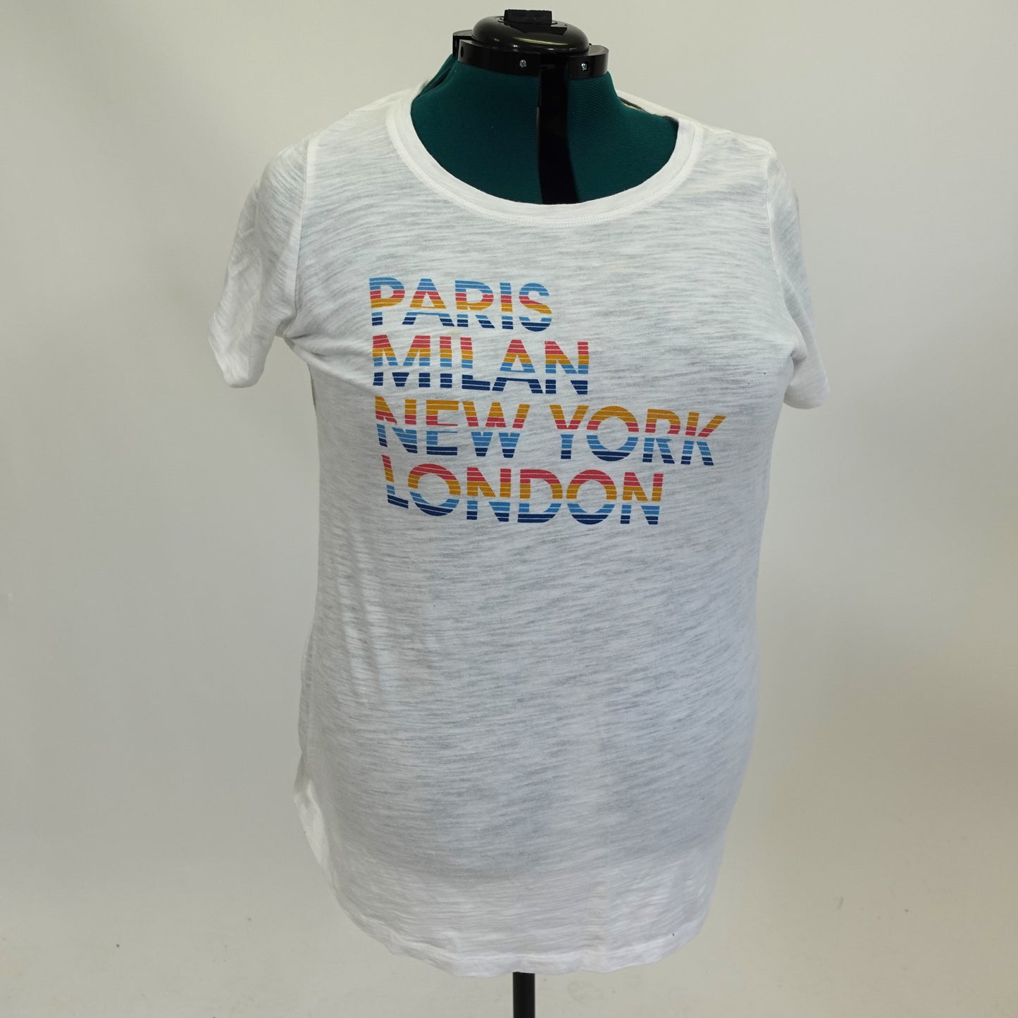Paris, Milan, New York, London Graphic Tee