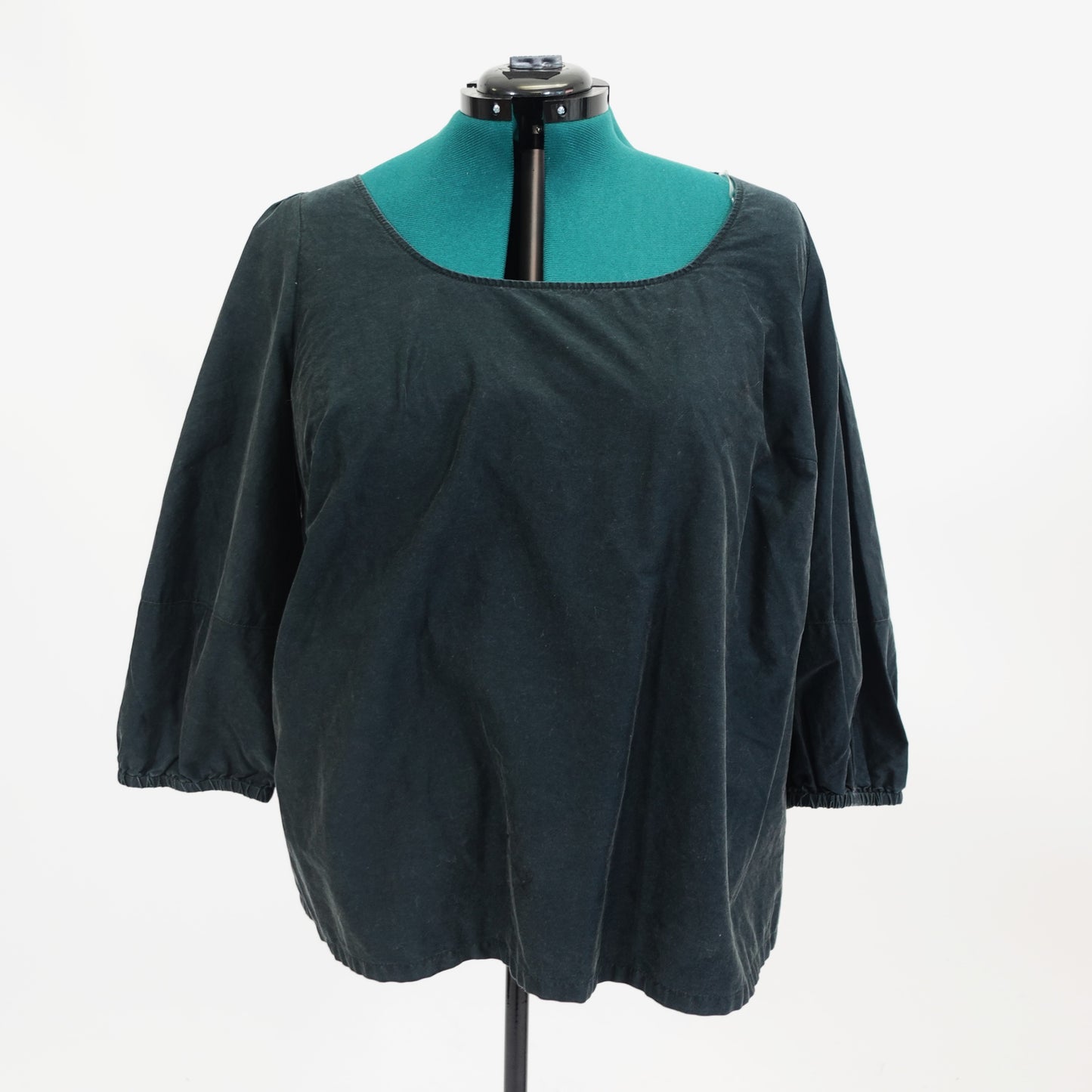 Black Peasant Top