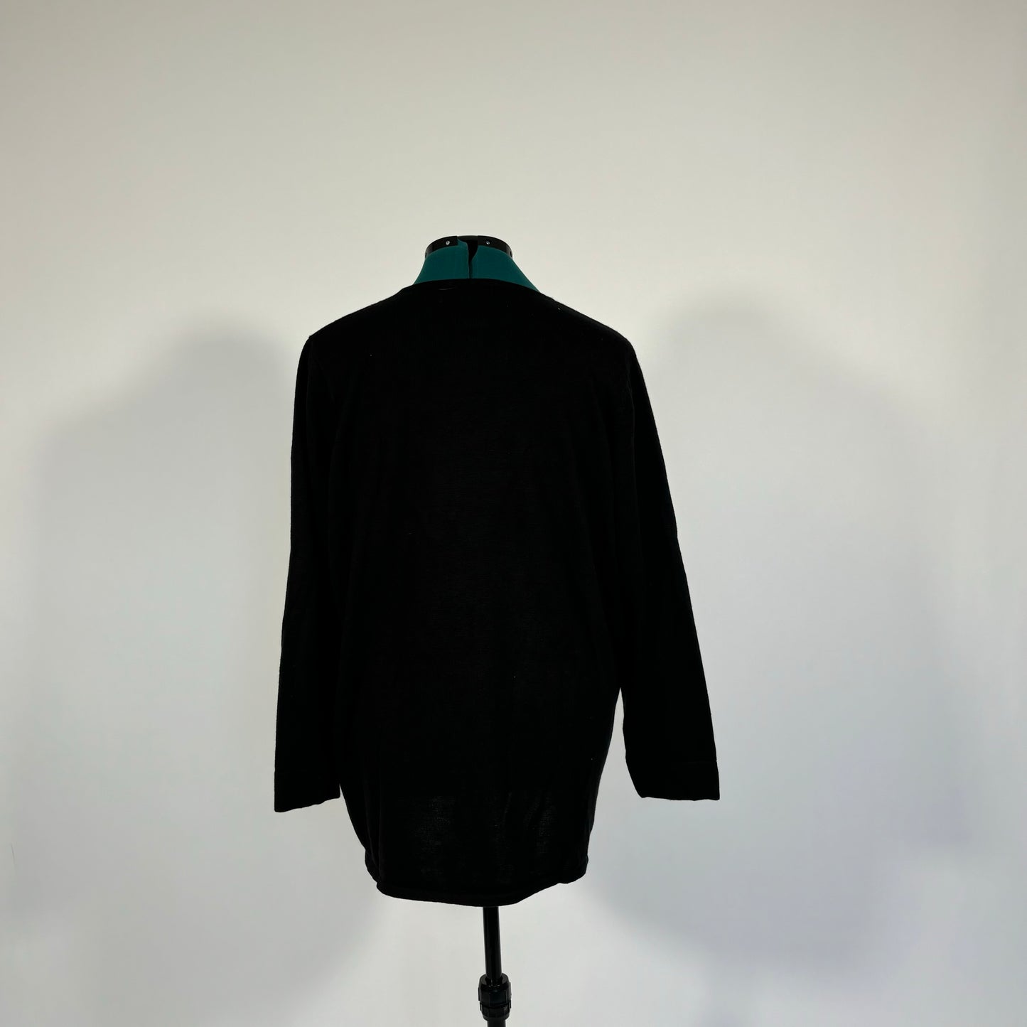 Vintage Black Sequin Sweater