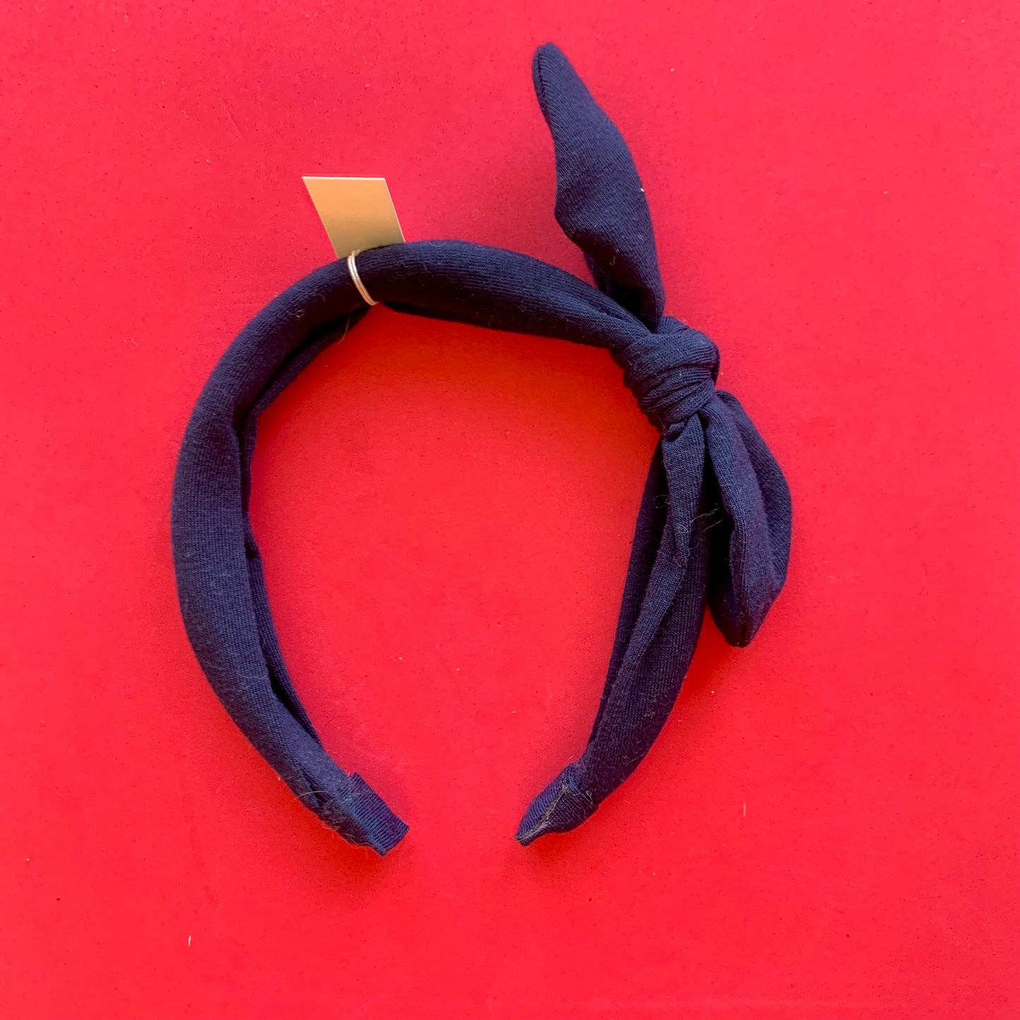 Navy Knot Headband